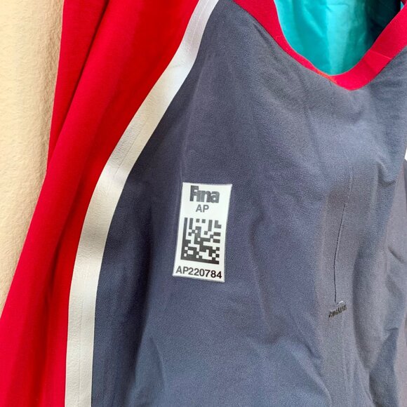 VICI A3 Performance Tech Swimsuit Womens 26 135-170lbs Red Racing Triathlon Suit - Picture 8 of 10